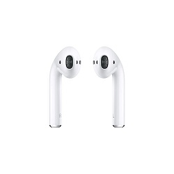 Apple AirPods 2 -NUEVO MODELO Auriculares inalámbricos de botón (Bluetooth, Lightning), color blanco