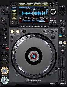 DJ PIONEER CDJ-2000 MIC II NEXUS
