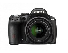 Pentax K-50+18-55mm WR+50-200mm WR Negra