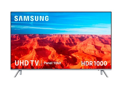 SAMSUNG UE49MU7005 TELEVISOR 49 LCD LED UHD HDR 4K SMART TV CON DOBLE SINTONIZADOR  SKU: +95393