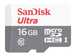 SANDISK MICRO SDXC CLASE 10 UHS-I 16 GB 48 MBPS