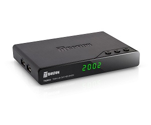 TBOSTON TS2002 RECEPTOR SATÉLITE HD TWIN DVB-S2 HD ANTENA WIFI USB PVR TIMESHIFT USB  SKU: +97903
