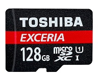 TOSHIBA EXCERIA M301-EA TARJETA DE MEMORIA MICROSDXC UHS-I 128GB +91540