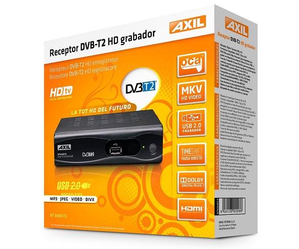 Detalle de Producto Inves - Sintonizador TDT/TDT 2 TDT-GR15 HD/T2 Con USB  Grabador
