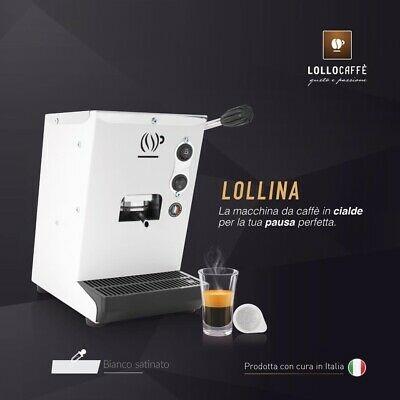 LOLLINA CAFETERA CIALDE BIANCA SISTEMA CAPSULAS DE PAPEL BIODEGRADABLES |  LOLLOCAFFE | Tienda Online de Electrónica en Andorra