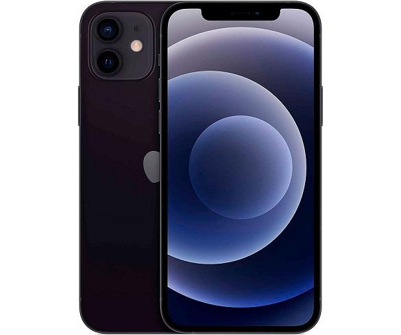 Apple iPhone 12 Black 5G/ Reacondicionado / A14 Bionic/4GB/128GB/6.1