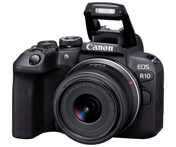 Canon EOS R10 + Objetivo Canon RF-S 18-45mm IS STM / Cmara mirrorless