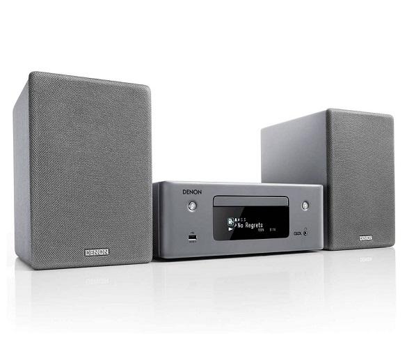 DENON CEOL N10 GREY MICROCADENA BLUETOOTH 130W RMS, AIRPLAY 2, TECNOLOG�A HEOS,
