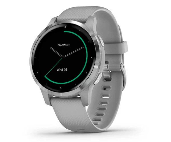 GARMIN VIVOACTIVE 4S PLATA AMB CORRETJA GRIS 40mm SMARTWATCH COMPACTE GPS INTEGRAT WIFI BLUETOOTH