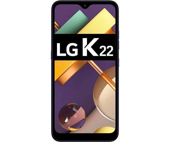 LG K22 AZUL MÓVIL 4G DUAL SIM 6.2 IPS HD+ QUADCORE 32GB 2GB RAM DUALCAM 13MP SELFIES  SKU: +23206