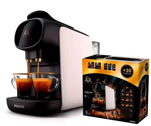 PHILIPS LOR Barista White / Cafetera + 30 c�psules