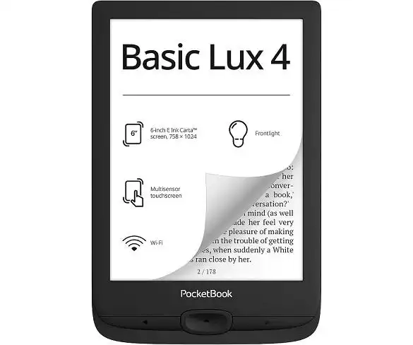 PocketBook Basic Lux 4 Black / Lector de libros electrnicos 6