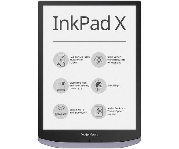 PocketBook InkPad X Metal Grey / Lector de libros electrónicos