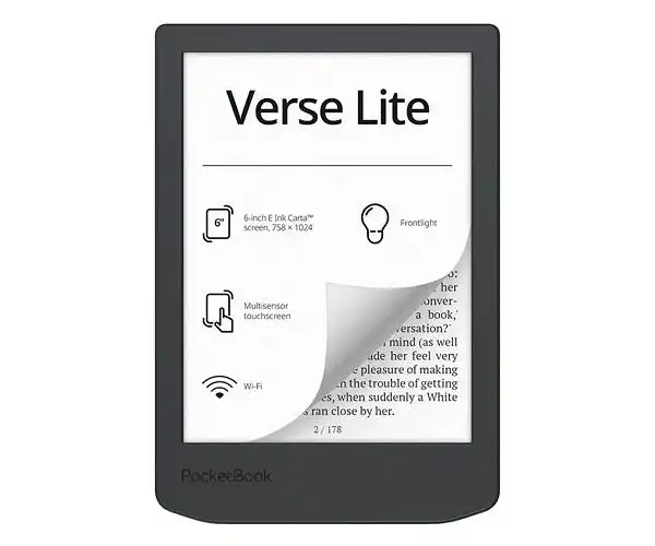 PocketBook Verse Lite Midnight Grey / Lector de llibres electr�nics 6
