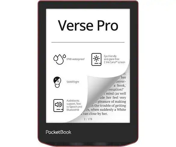 PocketBook Verse Pro Passion Red / Lector de llibres electrnics 6