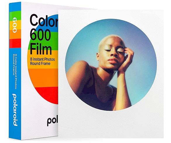 Polaroid Color Film 600 Round Frame / Película fotográfica instantánea