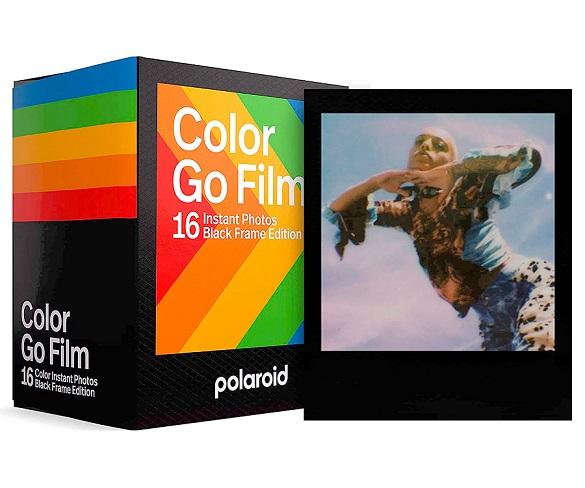 Polaroid Go Film Double Pack Black / Película fotográfica instantánea - 16 fotos