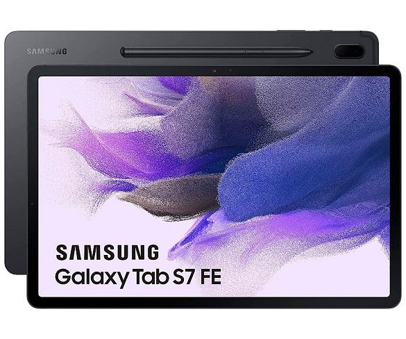 Samsung Galaxy Tab S7 FE 5G Negro (Mystic Black) 4+64GB / 12.4 / S Pen