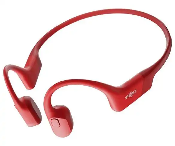SHOKZ OpenRun Red / Auriculares de Conducci�n �sea Inal�mbricos