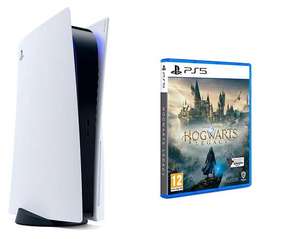 SONY PACK PlayStation 5 Edicin Bluray + Hogwarts Legacy