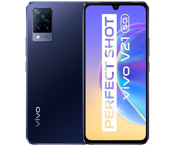 vivo V21 5G Azul (Dusk Blue) 8+128GB / 6.44 AMOLED 90Hz / Dual SIM